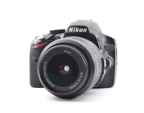 【Mint】Nikon(ニコン) D3200 24.2MP DSLR+ AF-S NIKKOR 18-55mm f/3.5-5.6G VR From Japan#2143