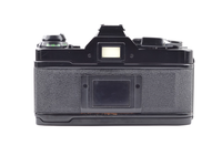 【Top Mint】CANON(キヤノン) AE-1 PROGRAM BLACK + CANON New FD 28mm f/2.8 From Japan #2142 - 画像 (6)