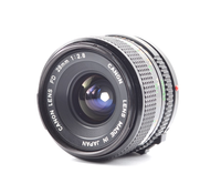 【Top Mint】CANON(キヤノン) AE-1 PROGRAM BLACK + CANON New FD 28mm f/2.8 From Japan #2142 - 画像 (14)