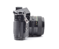 【Top Mint】CANON(キヤノン) AE-1 PROGRAM BLACK + CANON New FD 28mm f/2.8 From Japan #2142 - 画像 (4)