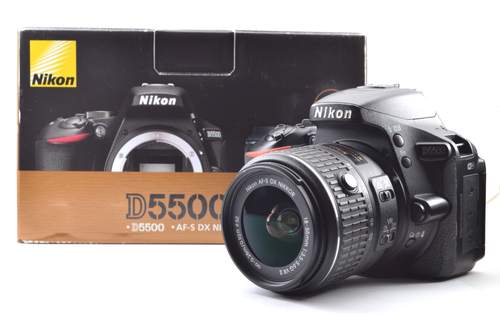 【Open Box】Nikon(ニコン) D5500 24.2MP DSLR + AF-S NIKKOR 18-55mm VR ⅡFrom Japan #2168