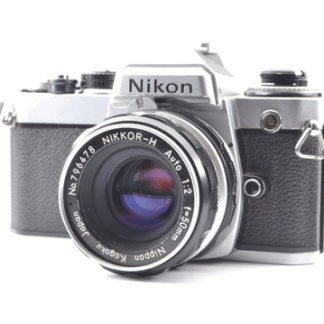 【Neat Mint】Nikon（ニコン） FE silver + Nikon NIKKOR-H Auto 50mm f/2 Non Ai From Japan#2175