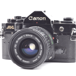 【Mint】CANON（キヤノン） A-1 SLR 35mm + CANON New FD 35-70mm f/3.5-4.5 Lens From Japan #2176