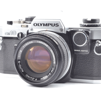 【Mint】OLYMPUS(オリンパス) OM-10 + OM-SYSTEM F.ZUIKO AUTO-S 50mm f/1.8 Lens From Japan #2177