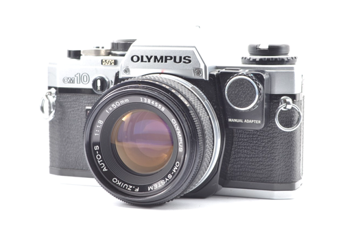 【Mint】OLYMPUS(オリンパス) OM-10 + OM-SYSTEM F.ZUIKO AUTO-S 50mm f/1.8 Lens From Japan #2177