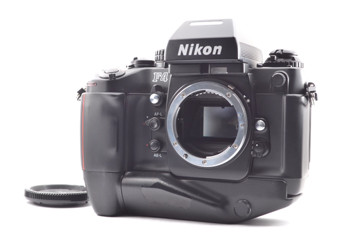 【Mint】Nikon(ニコン) F4s SLR 35mm Film Camera + MB-21 Grip DP-20 Finder from Japan #2178