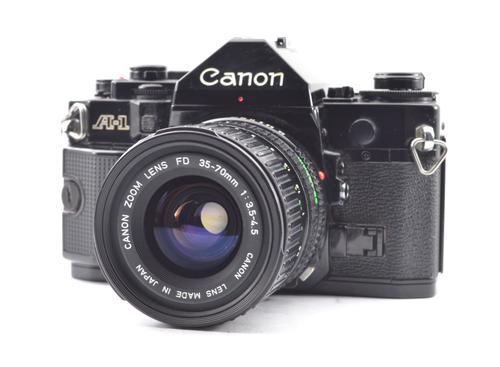 【Top Mint】CANON(キヤノン) A-1 SLR camera + CANON New FD 35-70mm f/3.5-4.5 From Japan#2202