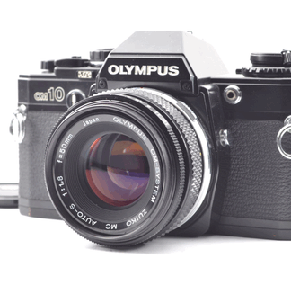 RARE!!!【Top Mint】OLYMPUS(オリンパス) OM-10 + OM-SYSTEM ZUIKO MC 50mm f/1.8 From Japan #2203
