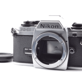 Works!!!【Mint】Nikon(ニコン) FG-20 silver 35mm SLR Camera From Japan #2212