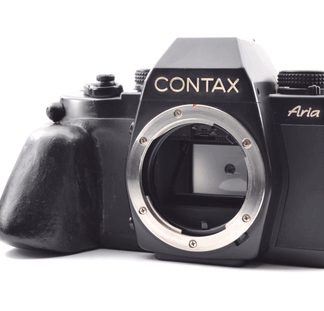 RARE!!!【Mint】CONTAX（コンタックス） Aria 35mm SLR Camera Body -Customized grip- From Japan #2233