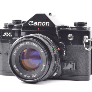 【Top Mint】CANON(キヤノン) A-1 35mm film camera + CANON New FD 50mm f/1.8 From Japan #2157