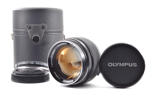RARE!!!【Top Mint】OLYMPUS(オリンパス) OM-SYSTEM G.ZUIKO AUTO-S 55mm f/1.2 From Japan #2236