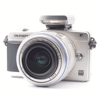 【Top Mint】OLYMPUS（オリンパス） E-PM2 16.1MP + M.ZUIKO 14-42mm f/3.5-5.6 L ED From Japan #2162