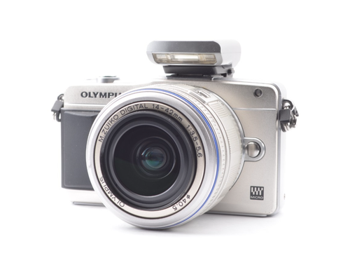 【Top Mint】OLYMPUS(オリンパス) E-PM2 16.1MP + M.ZUIKO 14-42mm f/3.5-5.6 L ED From Japan #2162