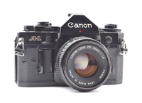 【Mint】CANON(キヤノン) A-1 35mm film SLR + CANON New FD 50mm f/1.8 Lens From Japan #2173 - 画像 (3)