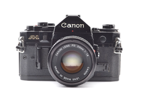【Mint】CANON(キヤノン) A-1 35mm film SLR + CANON New FD 50mm f/1.8 Lens From Japan #2173 - 画像 (2)