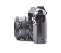 RARE!!!【Mint】CANON(キヤノン) AE-1 PROGRAM Black + CANON New FD 50mm f/1.8 From Japan #2174 - 画像 (8)