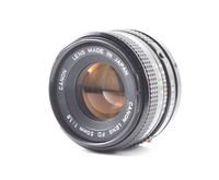 RARE!!!【Mint】CANON(キヤノン) AE-1 PROGRAM Black + CANON New FD 50mm f/1.8 From Japan #2174 - 画像 (15)