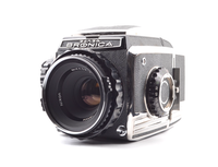 RARE!!!【Top Mint】ZENZA BRONICA(ゼンザブロニカ) S2 + Nikon NIKKOR-P 75mm f/2.8 From Japan #2256 - 画像 (2)