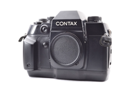 All Works【Mint w/Box】CONTAX(コンタックス) AX Black 35mm SLR Camera Body Only From Japan #2268 - 画像 (2)