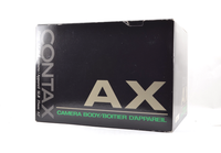 All Works【Mint w/Box】CONTAX(コンタックス) AX Black 35mm SLR Camera Body Only From Japan #2268 - 画像 (15)