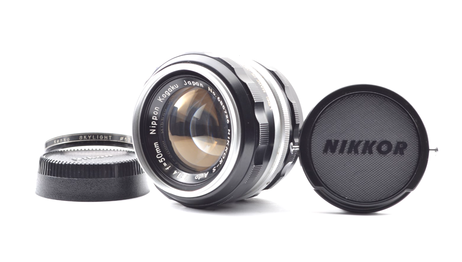 【Near Mint】Nikon(ニコン) NIKKOR-S Auto 50mm f/1.4 Non Ai Standard Prime Lens From Japan #2245