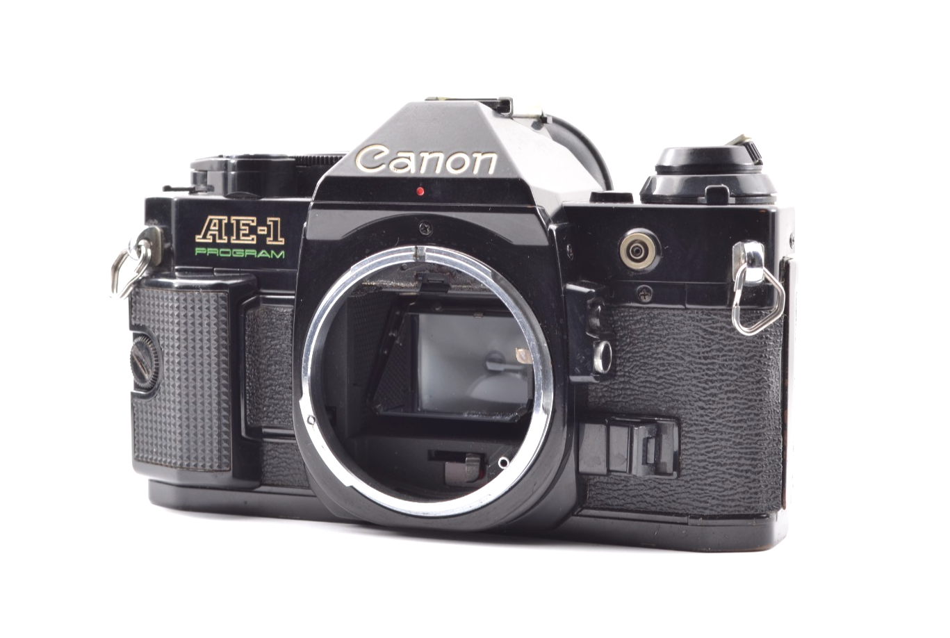 【Mint】CANON(キヤノン) AE-1 PROGRAM BLACK SLR 35mm Film camera Body From Japan #2259