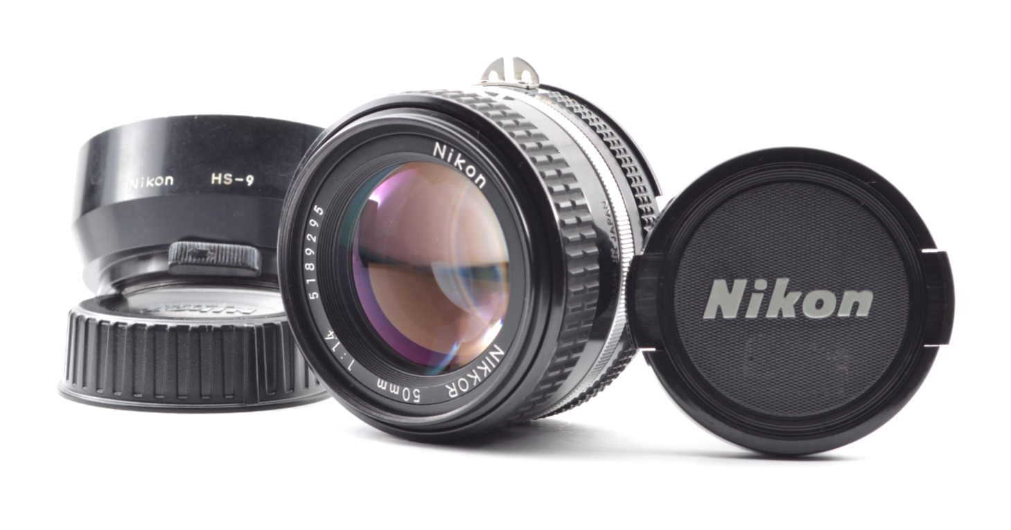 【Top Mint】Nikon(ニコン) NIKKOR 50mm f/1.4 Ais Ai-s Lens for FE2,FM2,FM3A From Japan#2271