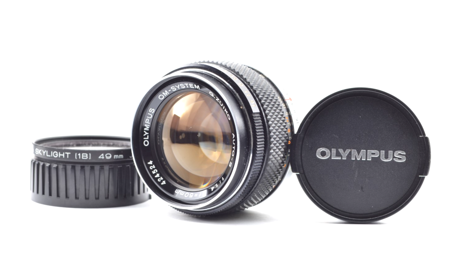 【Near Mint】OLYMPUS(オリンパス) OM-SYSTEM G.ZUIKO AUTO-S 50mm f/1.4 Lens From Japan #2238