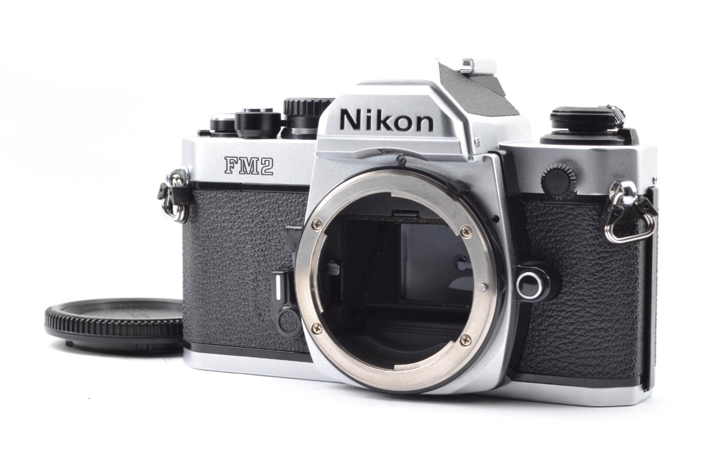 【Mint】Nikon(ニコン) New FM2 silver SLR 35mm film Camera Body From Japan #2301