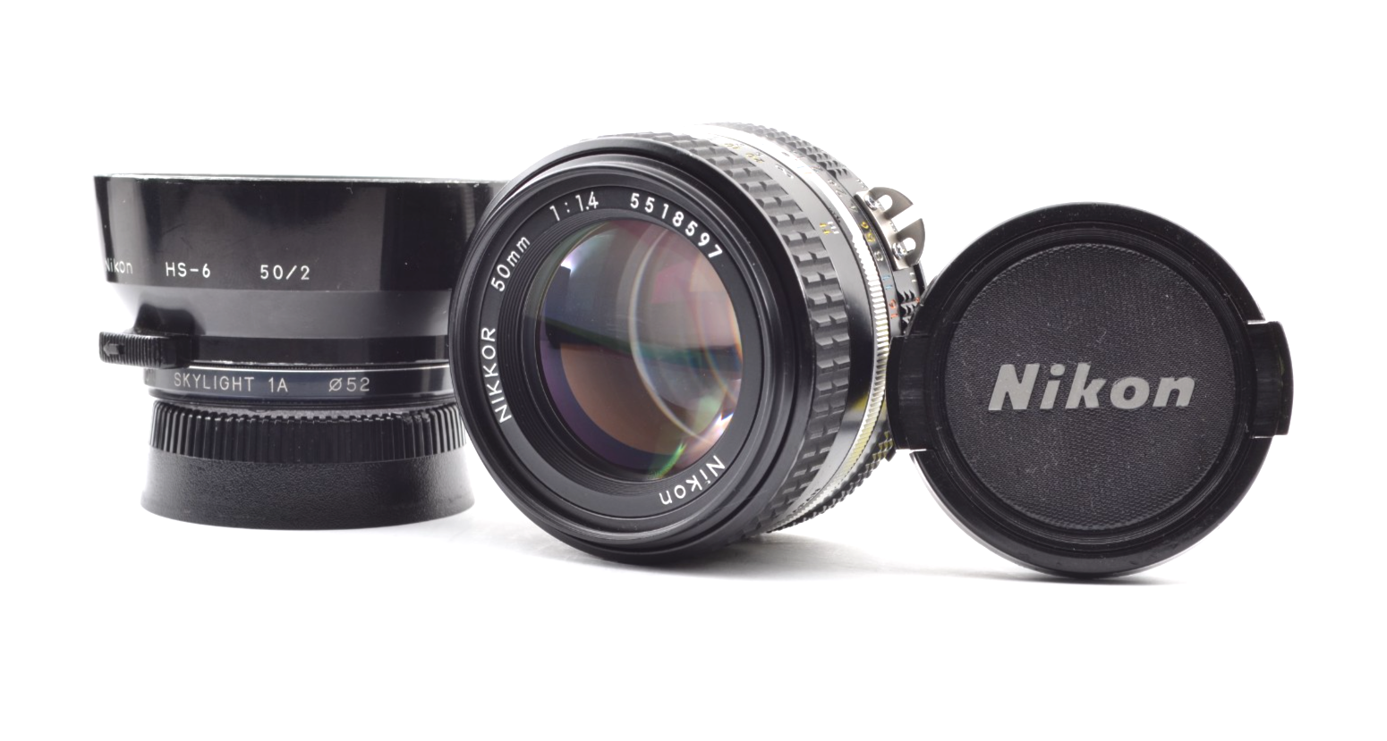 【Top Mint】Nikon(ニコン) NIKKOR 50mm f/1.4 Ais Ai-s Standard Prime Lens From Japan #2308